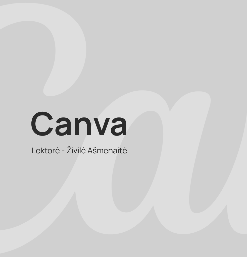 Canva AI ir Web 2025