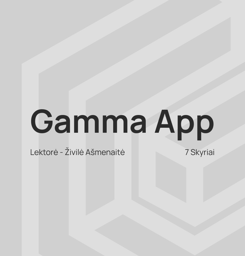 Gamma App